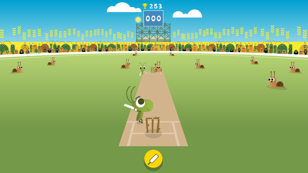 Google Doodle Cricket